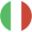 200740 - circle flag italy